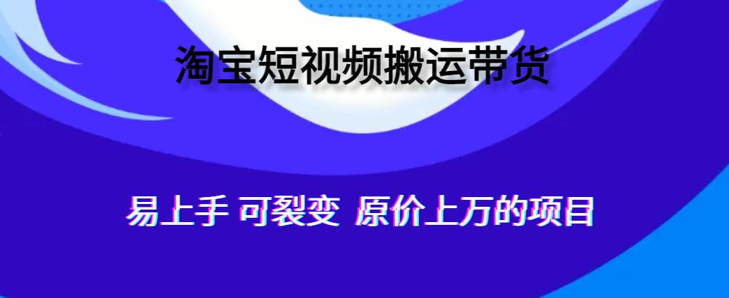 人人可做，通过全自动化软件搬运视频到淘宝卖货，轻松月入过万，可裂变-小北视界