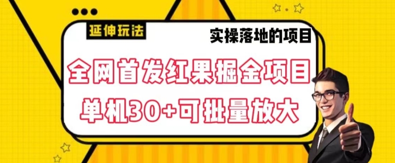 全网首发红果免费短剧掘金项目，单机30+可批量放大【揭秘】-小北视界