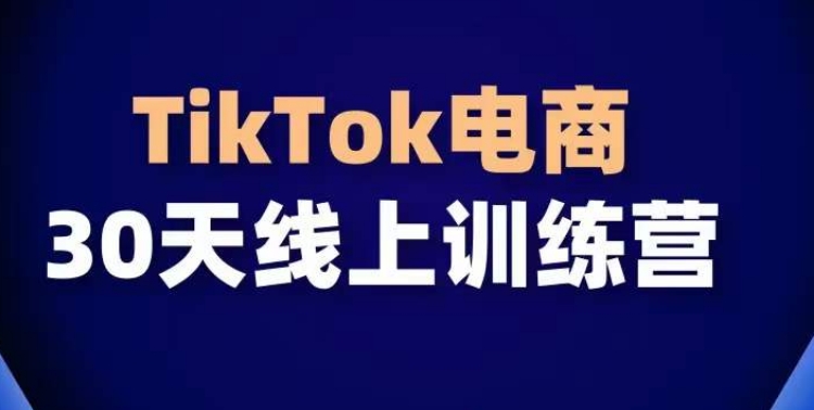 TikTok电商带货30天线上课，不可错过的全球流量洼地！-小北视界