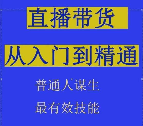 2024抖音直播带货直播间拆解抖运营从入门到精通，普通人谋生最有效技能-小北视界